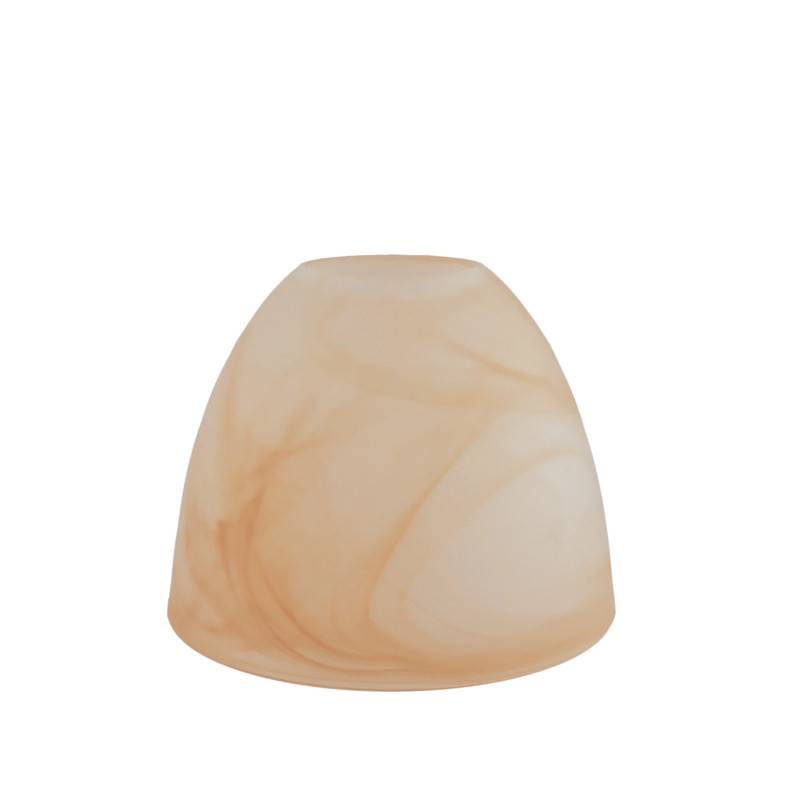 Clear Glass Matte Lampshade With Alabaster D Mm For