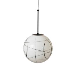 Lampe 4039 aus Opalglas...