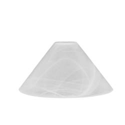 Clear glass matte lampshade...