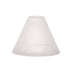 Clear glass matte lampshade...