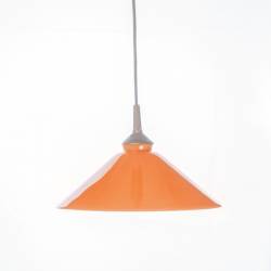 Lampe 347 opal mit Farbe bemalt - d. 300 mm