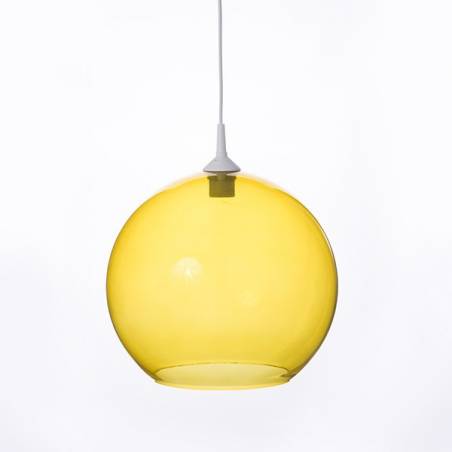 Lampa 4067 opalowa/jasna malowana farbą - śr. 350/45 mm